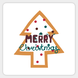 MERRY CHRISTMAS AND HAPPY NEW YEAR Sticker